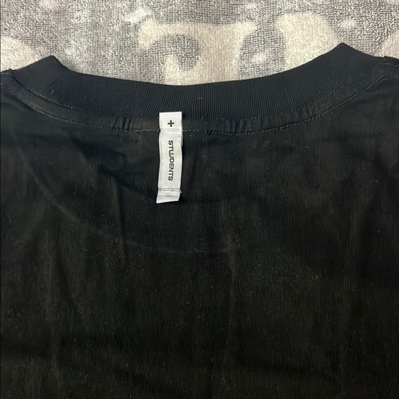 Students Golf Black Short Sleeve Tee - Picture 7 of 7